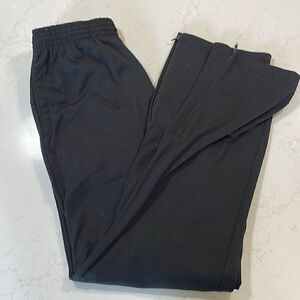 Augusta athletic pants.  Zipper ankles. Size youth Large. Drawstring waist